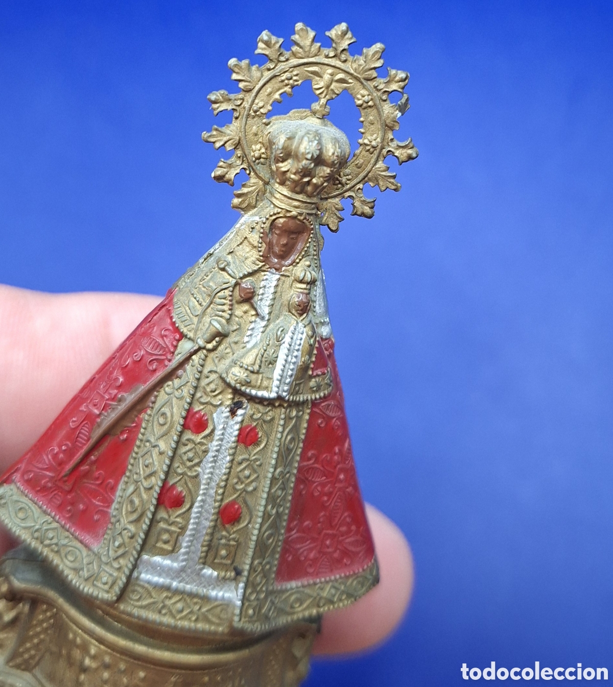 Antig&uuml;edades: Virgen de Guadalupe en Pl&aacute;stico - Foto 11