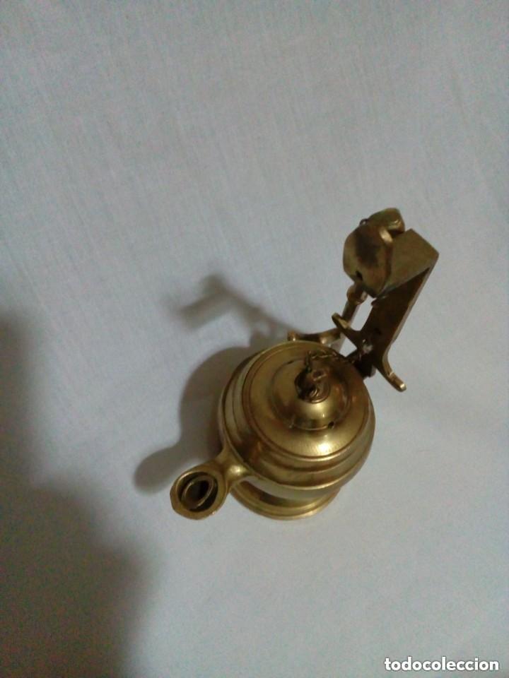 Antig&uuml;edades: CANDIL DE BRONCE-Lampara de Aceite - Foto 5
