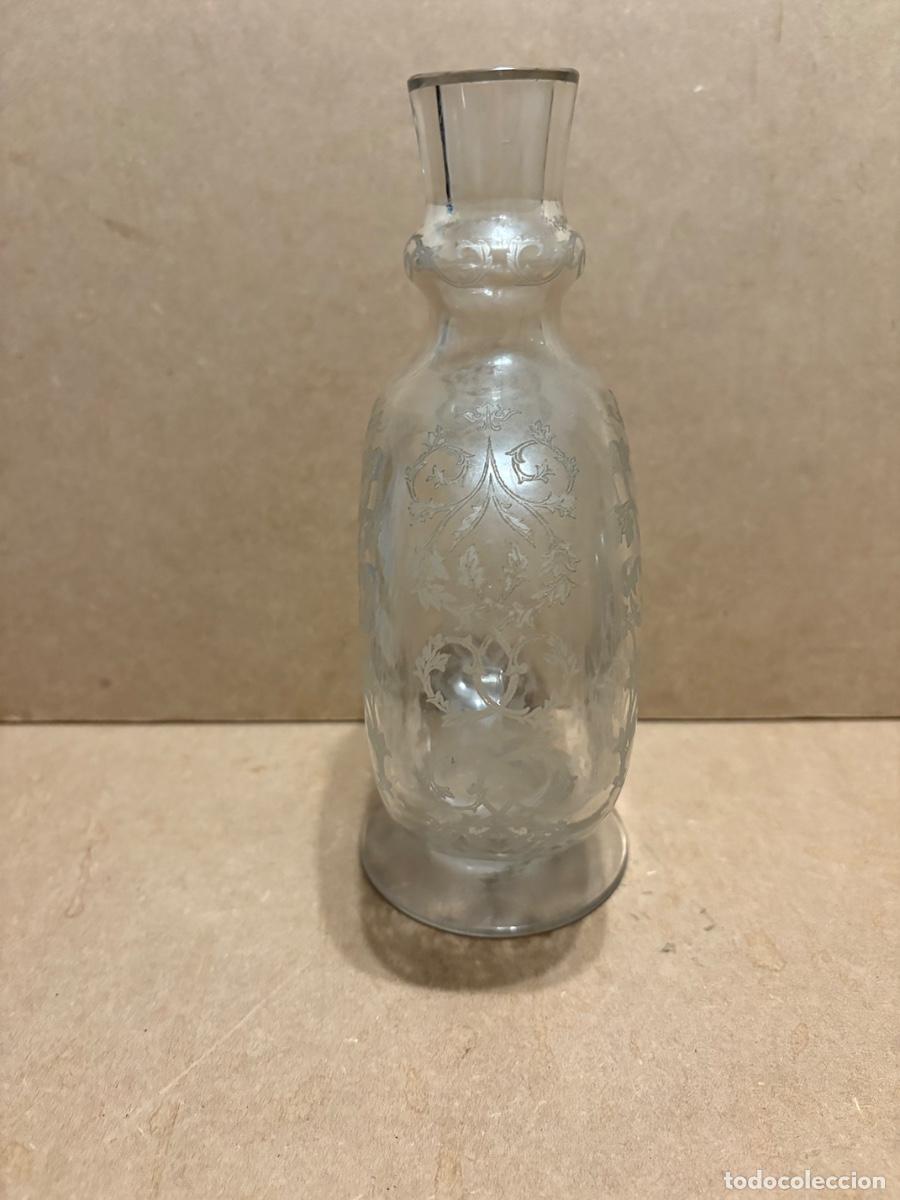 Antig&uuml;edades: Botella de cristal de Bacarrat - Foto 3