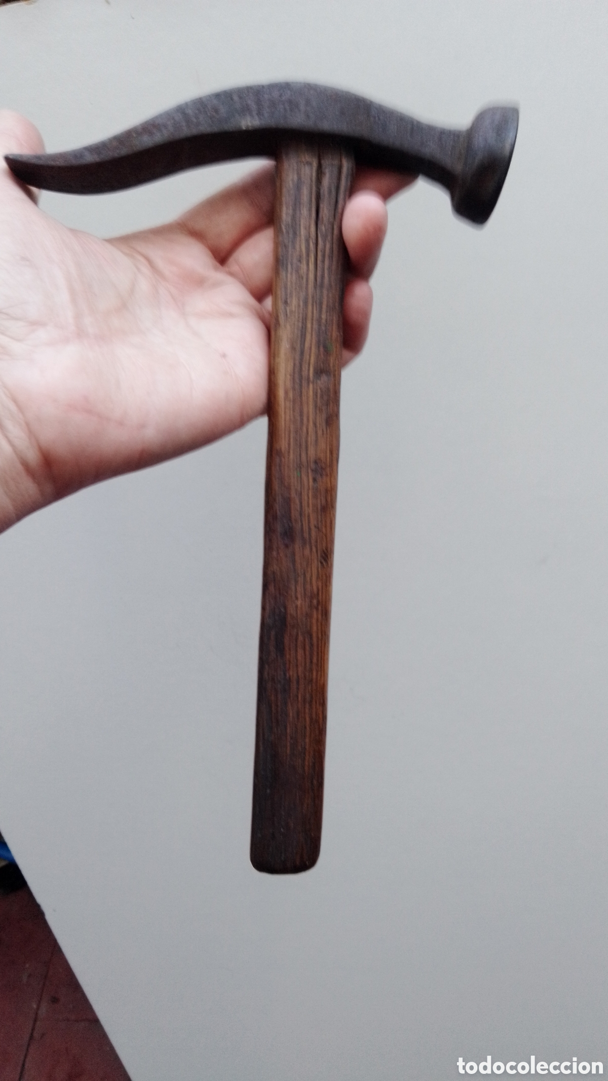Antig&uuml;edades: ANTIGUO MARTILLO DE ZAPATERO (2) - Foto 2