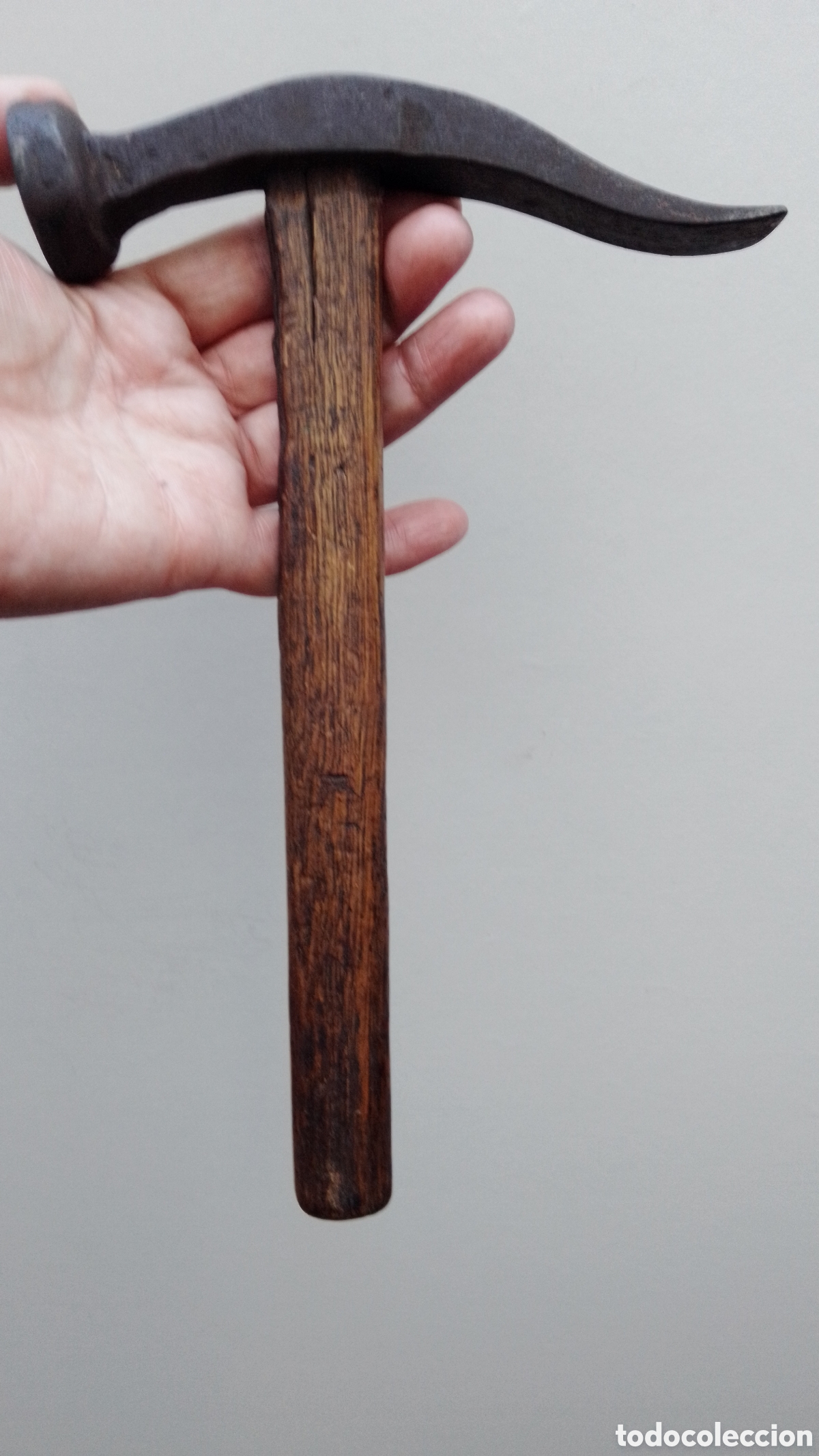 Antig&uuml;edades: ANTIGUO MARTILLO DE ZAPATERO (2) - Foto 1
