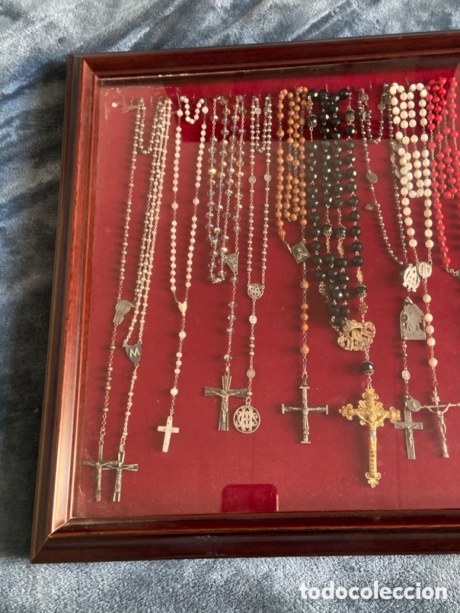 Antig&uuml;edades: COLECCI&Oacute;N ROSARIOS DE PLATA . - Foto 2