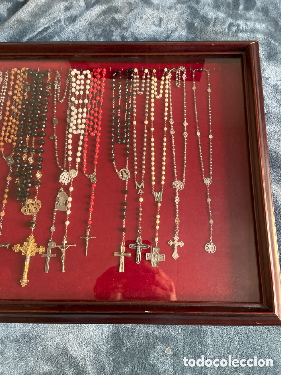 Antig&uuml;edades: COLECCI&Oacute;N ROSARIOS DE PLATA . - Foto 3
