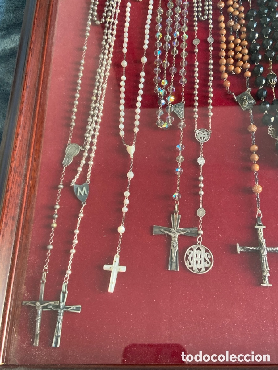 Antig&uuml;edades: COLECCI&Oacute;N ROSARIOS DE PLATA . - Foto 4