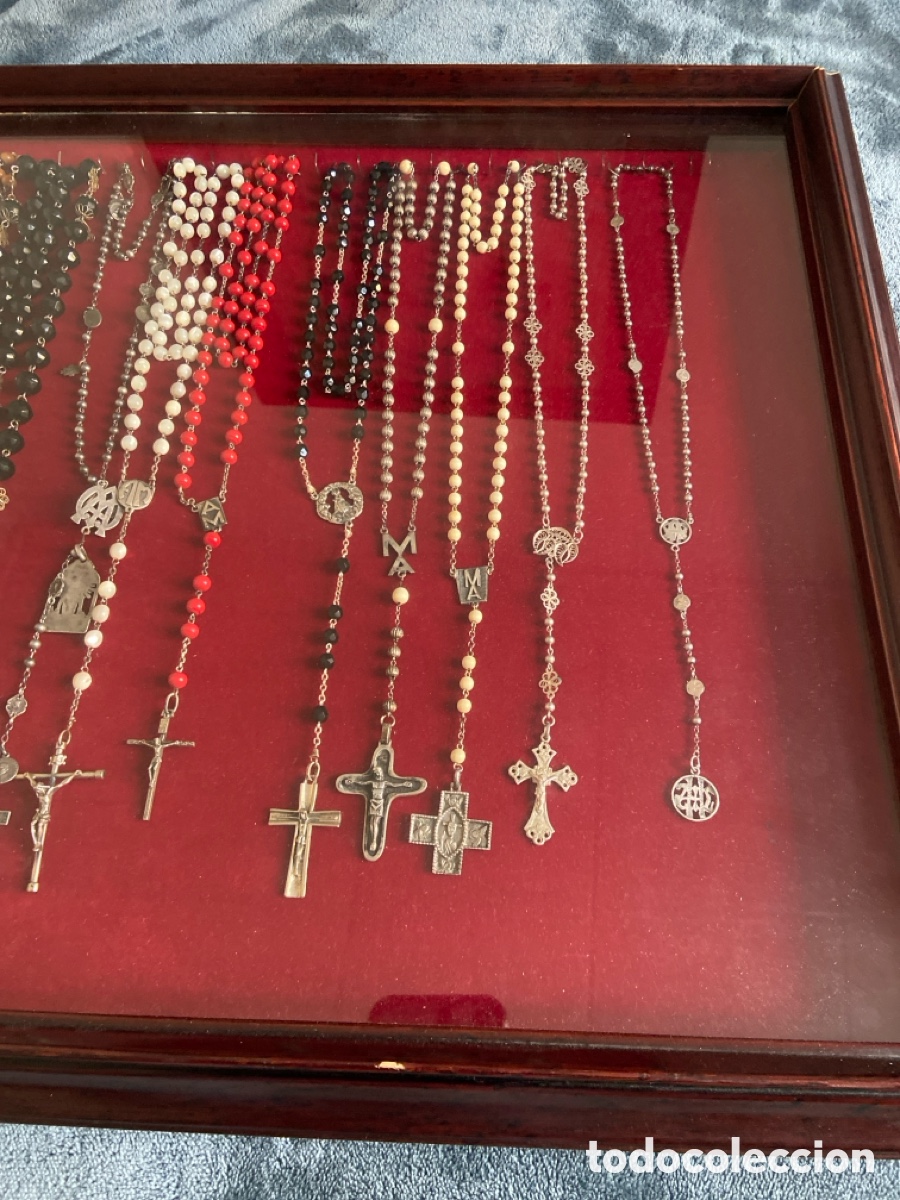 Antig&uuml;edades: COLECCI&Oacute;N ROSARIOS DE PLATA . - Foto 6