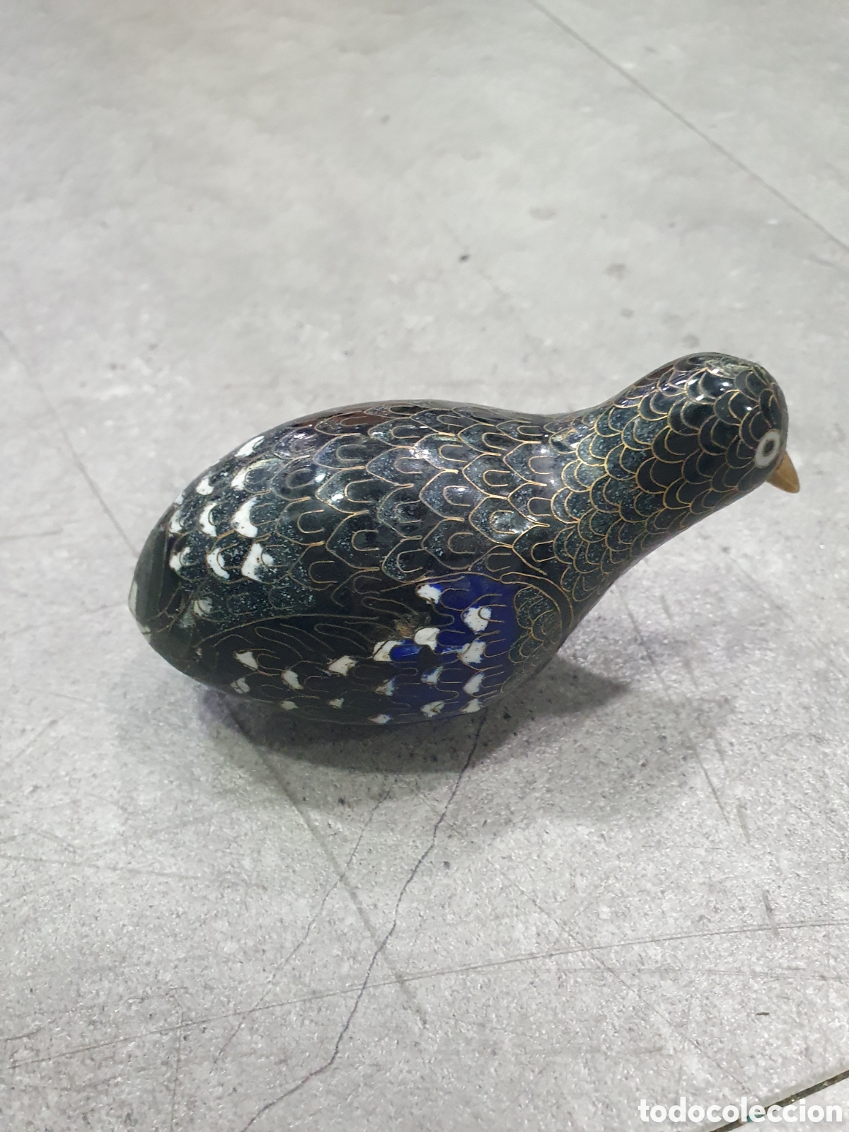 Antig&uuml;edades: Pato en Cloisonn&eacute;. (L91) - Foto 5