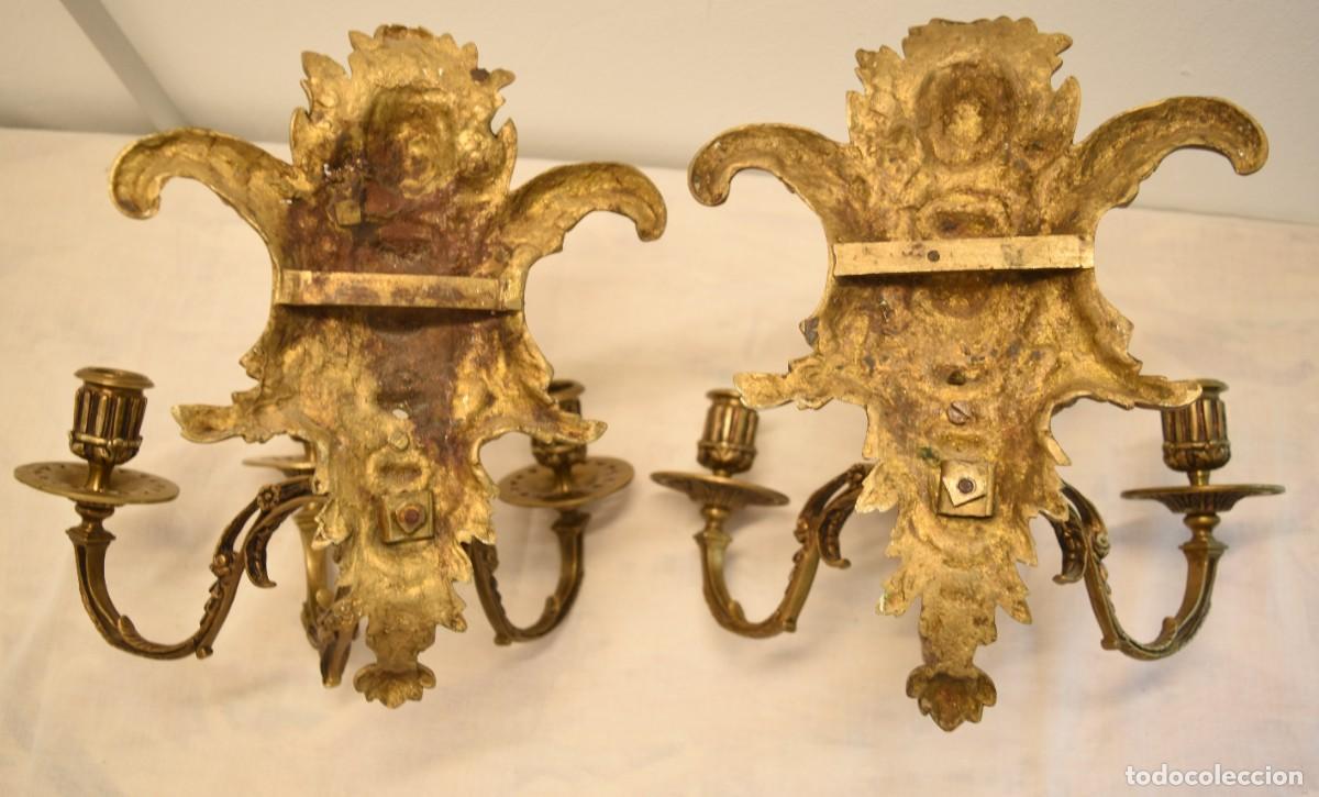 Antig&uuml;edades: Apliques de pared para velas - Foto 15