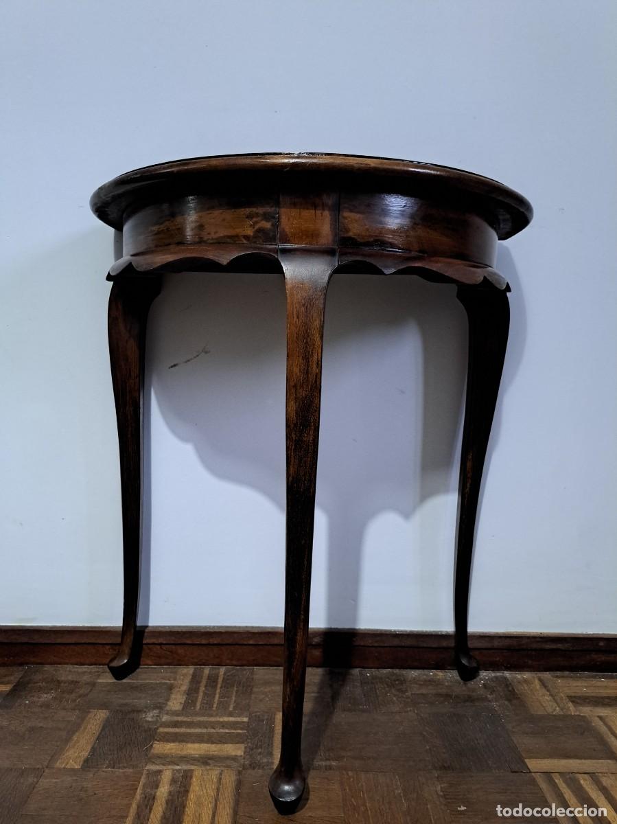 Antig&uuml;edades: MESA AUXILIAR ROM&Aacute;NTICA - Foto 2
