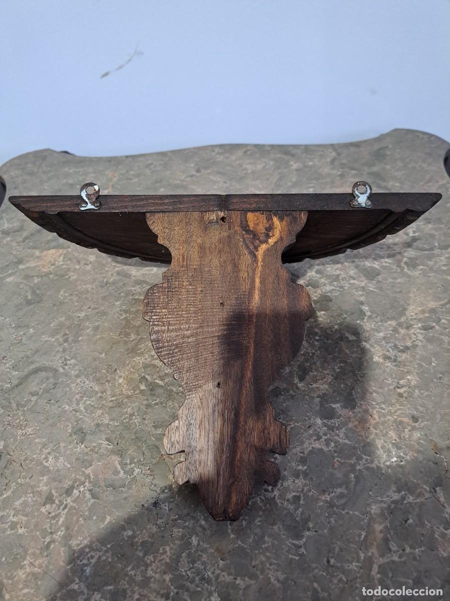 Antig&uuml;edades: M&Eacute;NSULA ANTIGUA DE MADERA - Foto 4