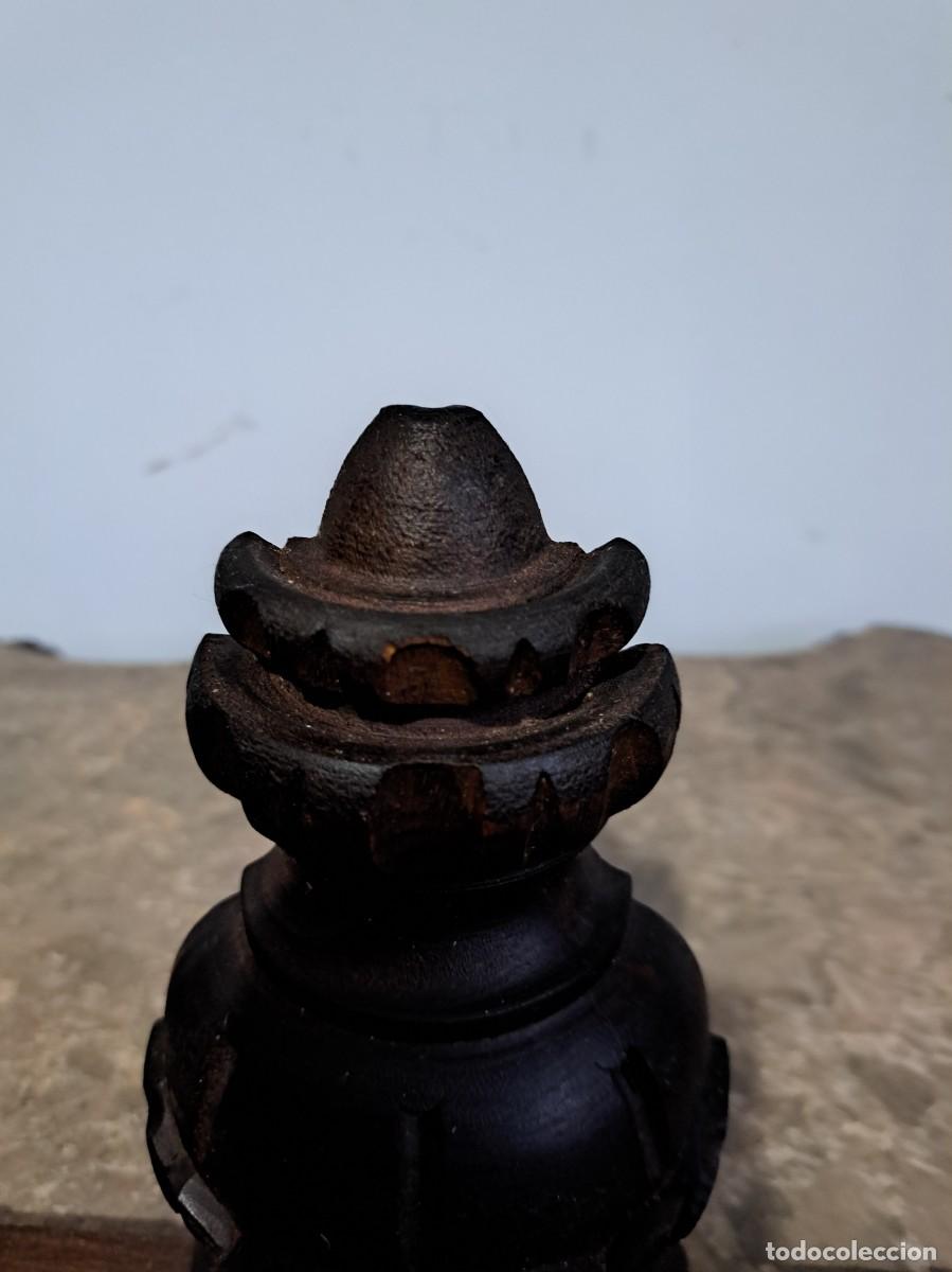 Antig&uuml;edades: M&Eacute;NSULA ANTIGUA DE MADERA - Foto 7