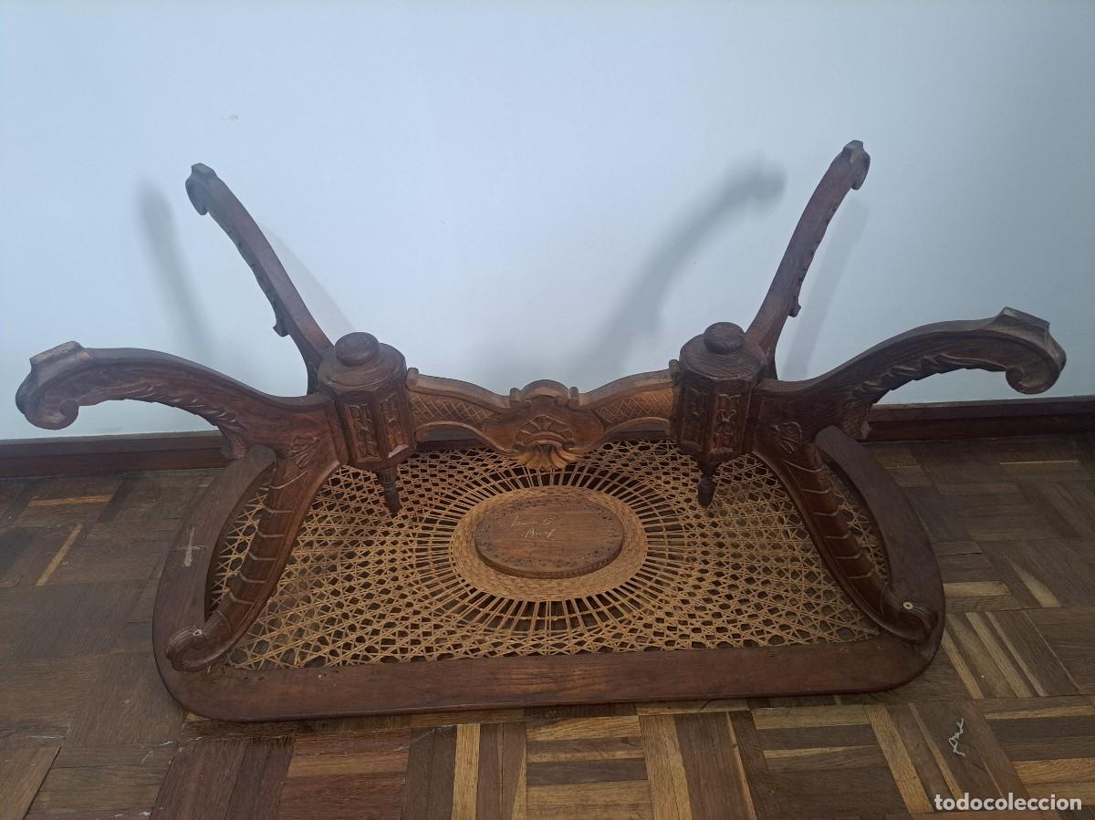 Antig&uuml;edades: MESA AUXILIAR ANTIGUA DE MADERA - Foto 5