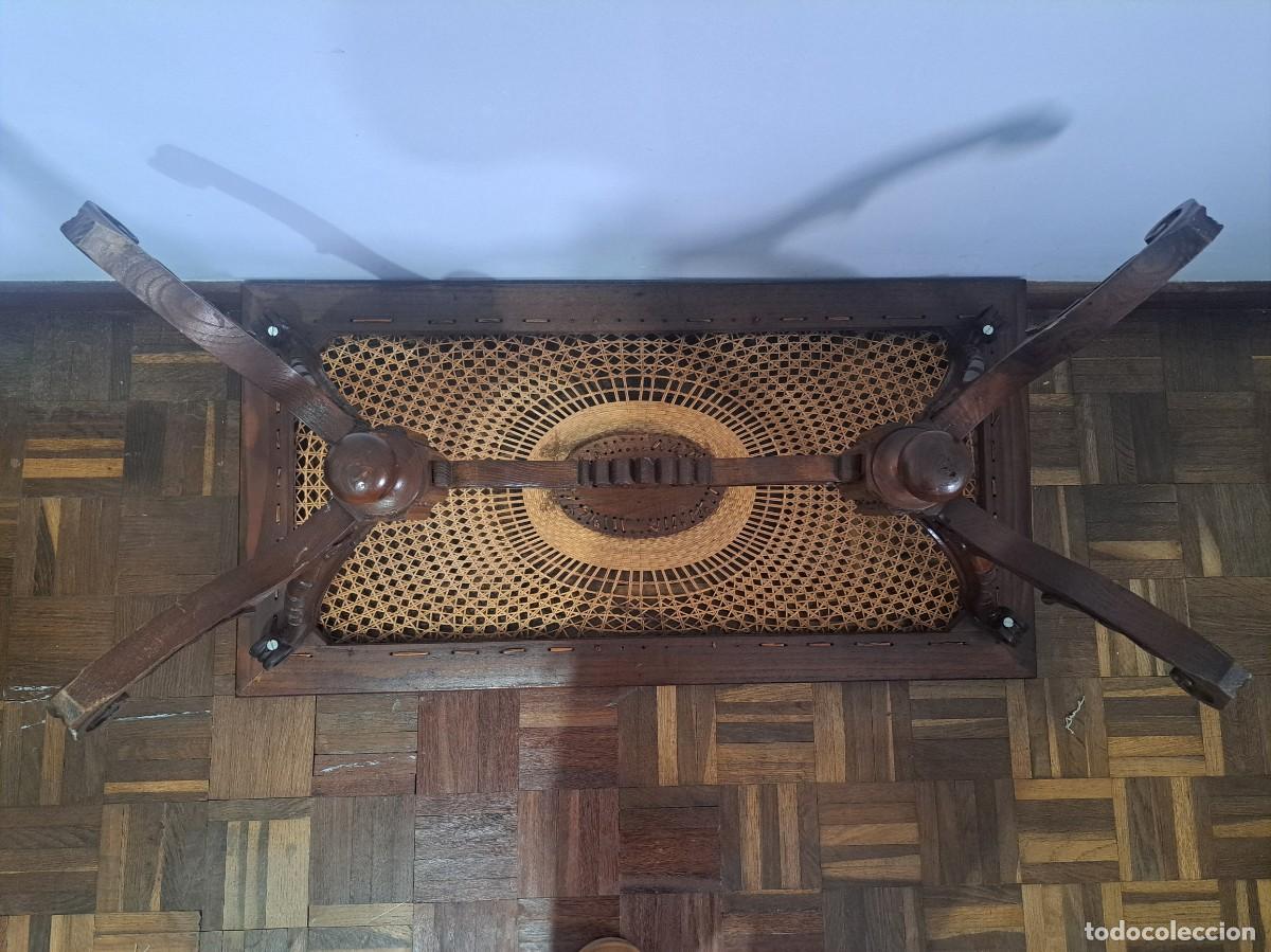 Antig&uuml;edades: MESA AUXILIAR ANTIGUA DE MADERA - Foto 10