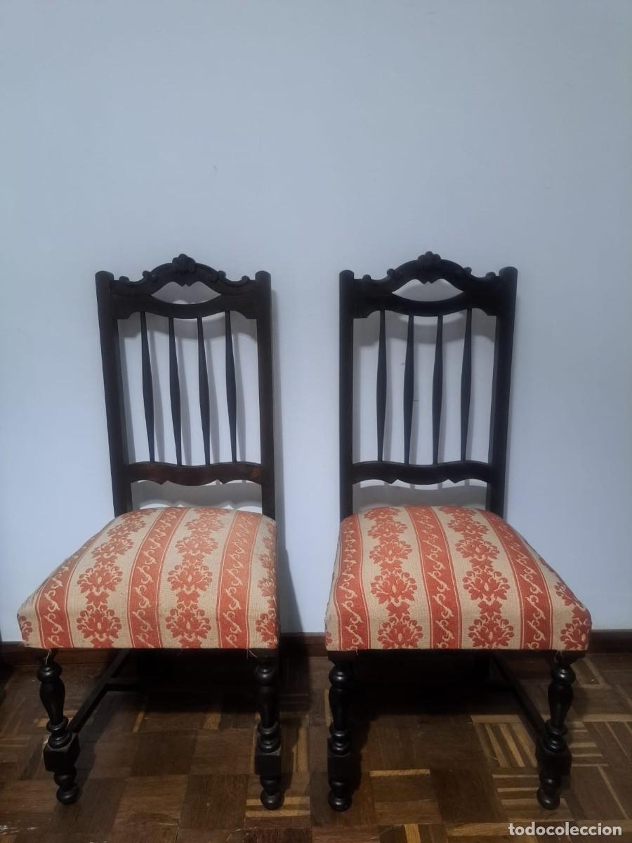 Antig&uuml;edades: PAR DE SILLAS ANTIGUAS - Foto 1