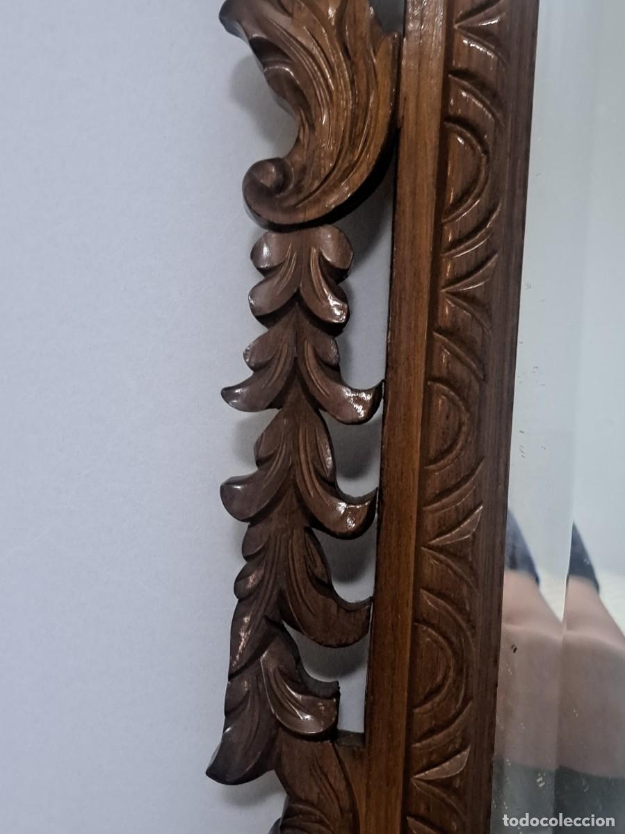 Antig&uuml;edades: CONSOLA Y ESPEJO DE MADERA TALLADA - Foto 10