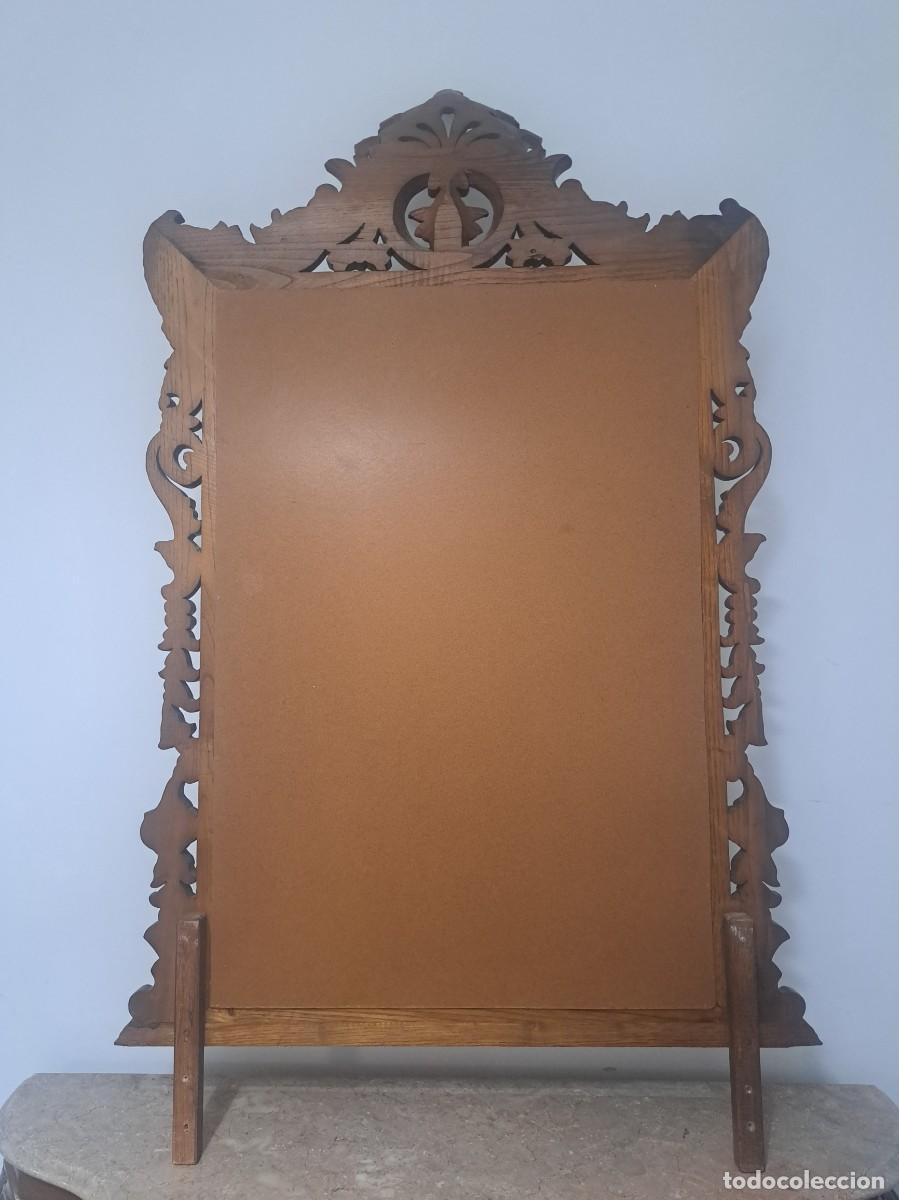 Antig&uuml;edades: CONSOLA Y ESPEJO DE MADERA TALLADA - Foto 11