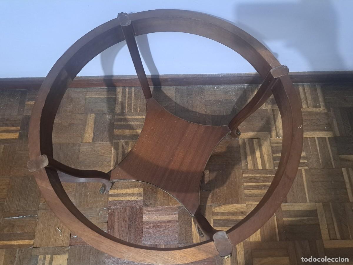 Antig&uuml;edades: MESA IMPERIO - MADERA, M&Aacute;RMOL Y BRONCE - Foto 14