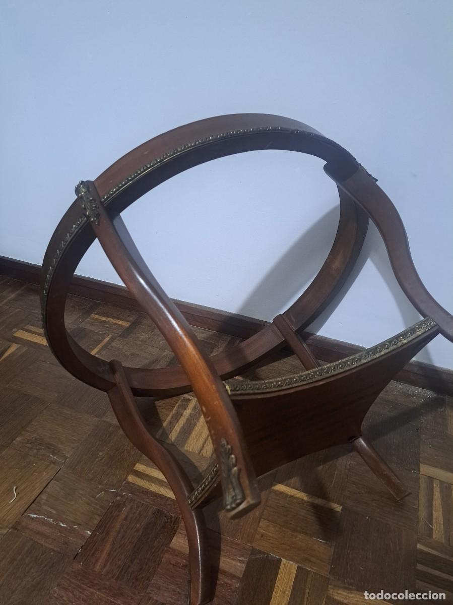 Antig&uuml;edades: MESA IMPERIO - MADERA, M&Aacute;RMOL Y BRONCE - Foto 15