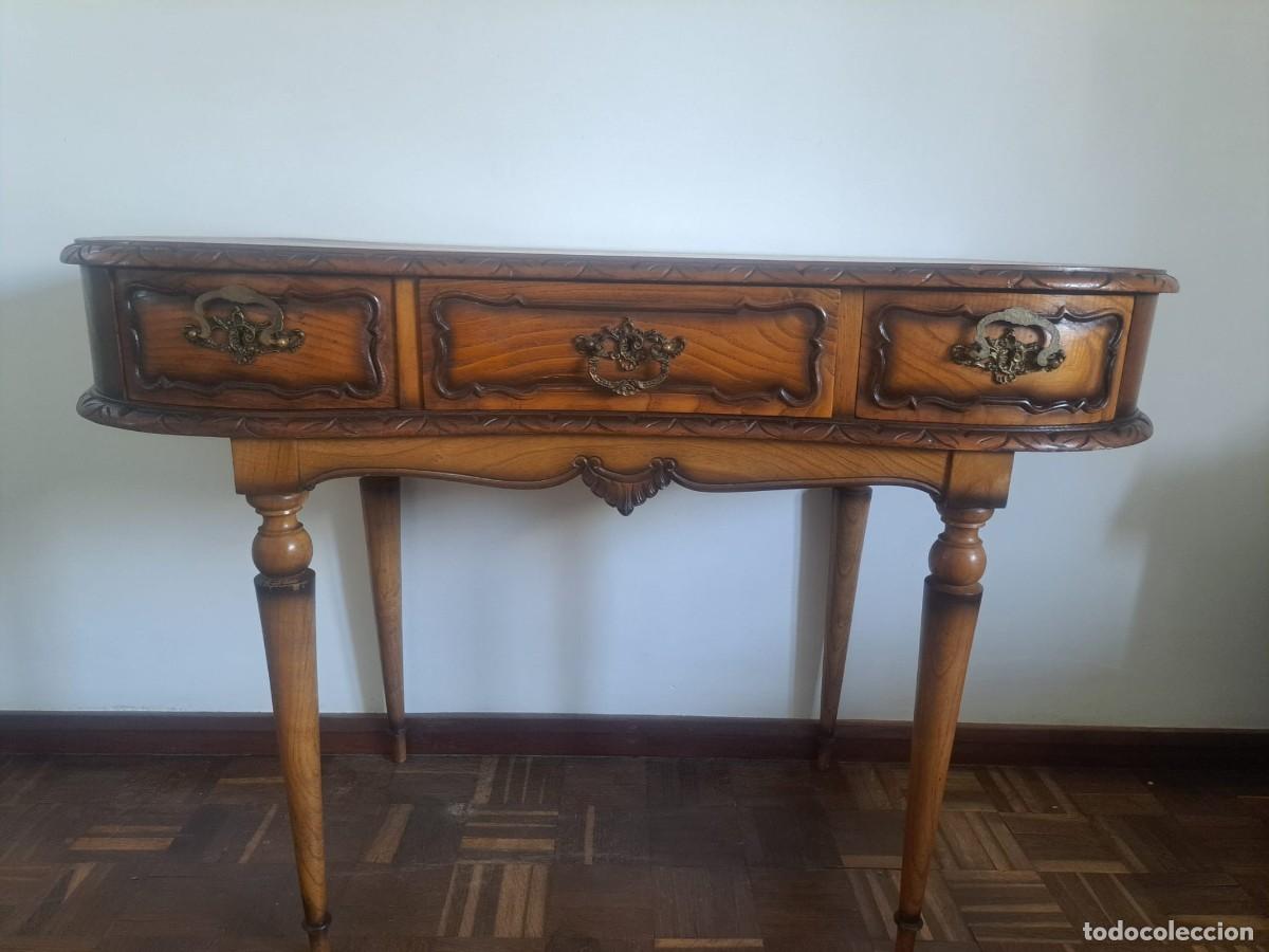 Antig&uuml;edades: CONSOLA ART DECO - MADERA - Foto 1