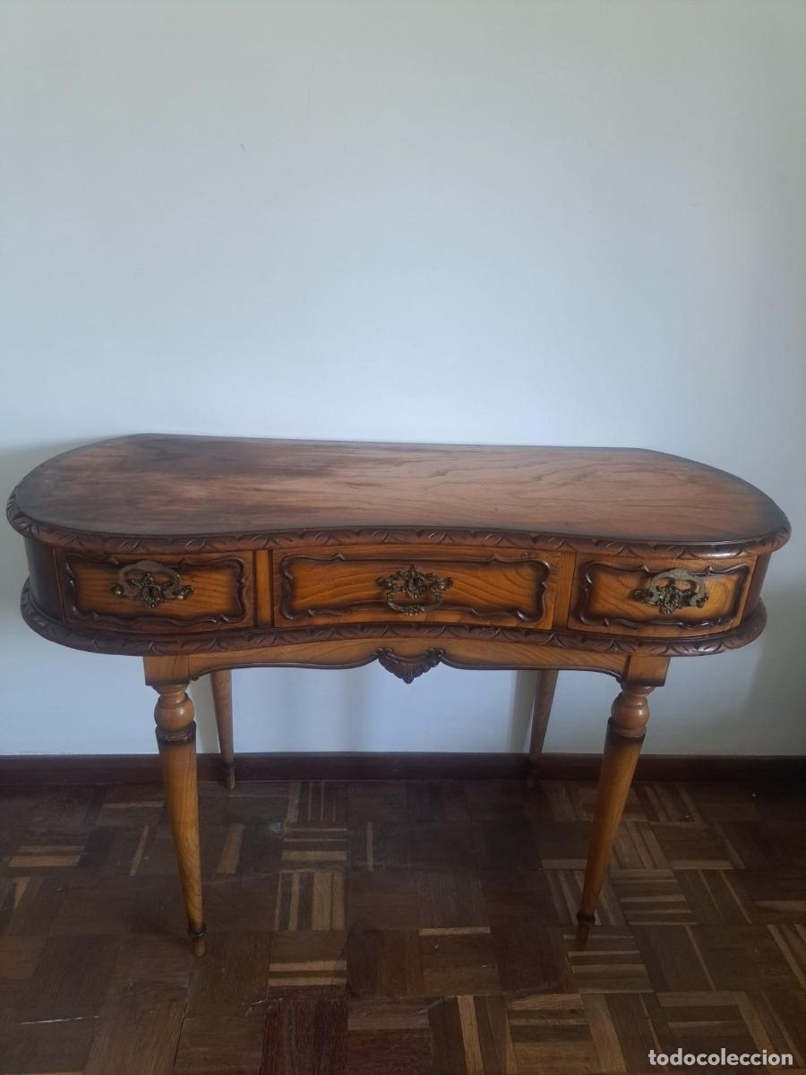 Antig&uuml;edades: CONSOLA ART DECO - MADERA - Foto 2