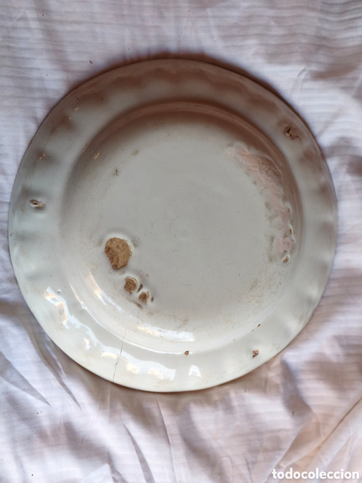 Antig&uuml;edades: Plato del siglo xviii - Foto 3