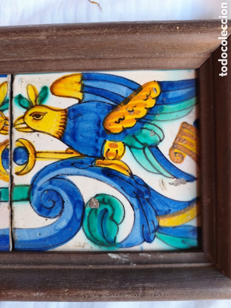 Antig&uuml;edades: Azulejo barroco valenciano - Foto 3