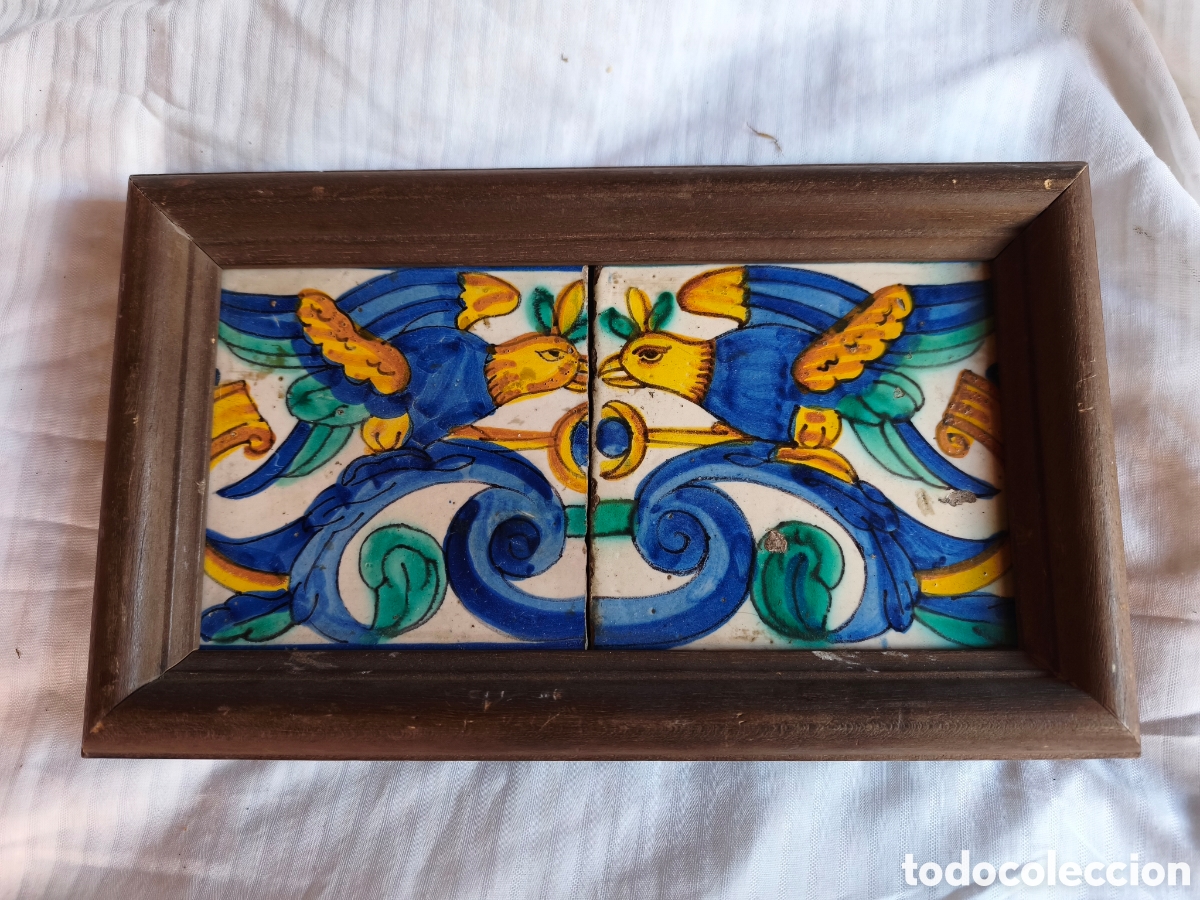 Antig&uuml;edades: Azulejo barroco valenciano - Foto 1