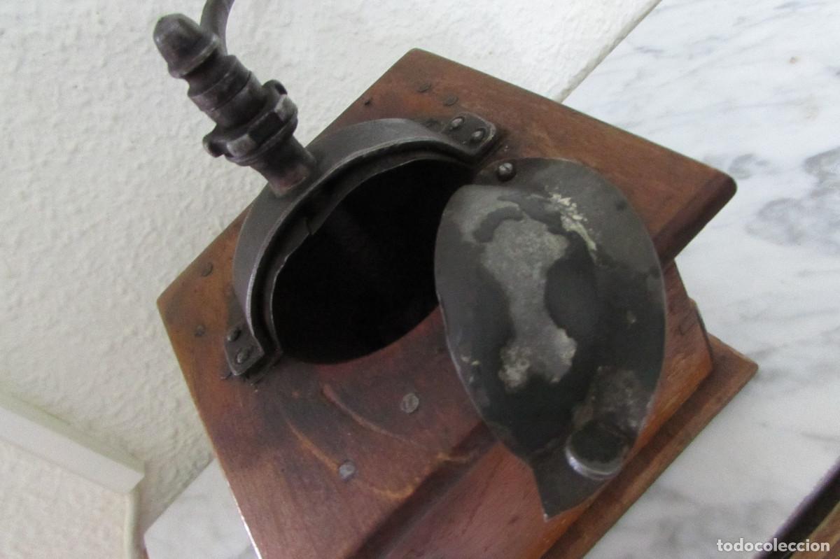 Antig&uuml;edades: Antiguo molinillo de caf&eacute; marca Mutzig-Framont - Foto 6