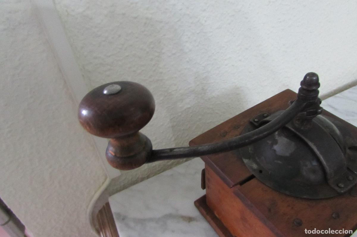 Antig&uuml;edades: Antiguo molinillo de caf&eacute; marca Mutzig-Framont - Foto 13