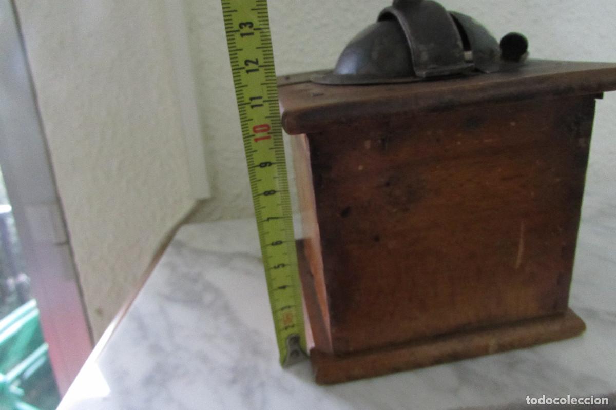 Antig&uuml;edades: Antiguo molinillo de caf&eacute; marca Mutzig-Framont - Foto 14