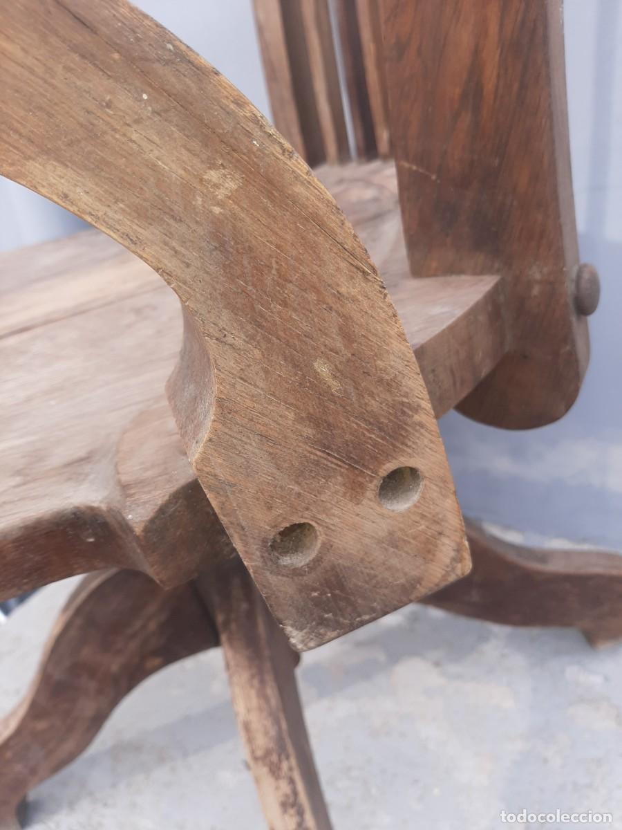 Antig&uuml;edades: Antigua silla regulable - Foto 6
