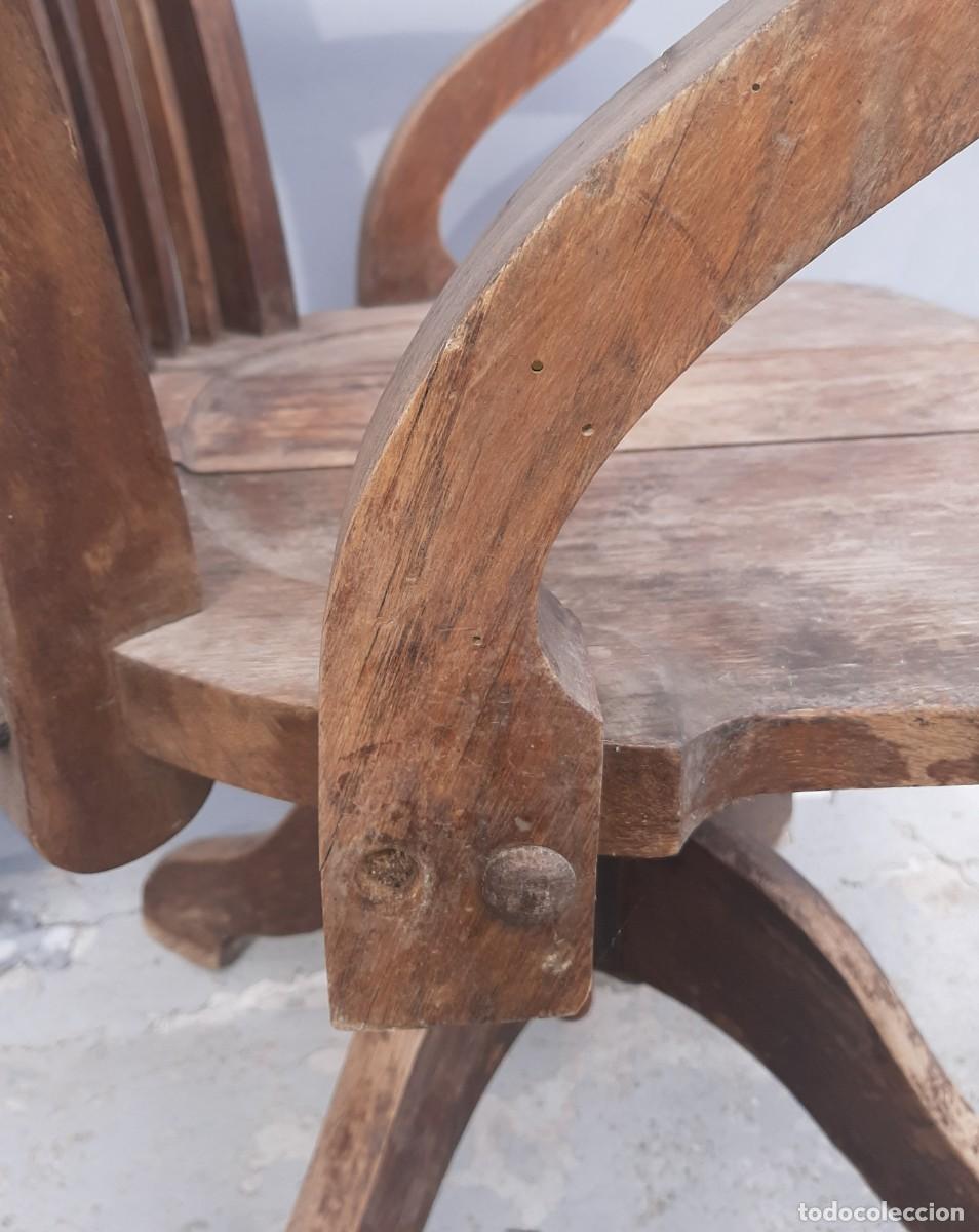 Antig&uuml;edades: Antigua silla regulable - Foto 7