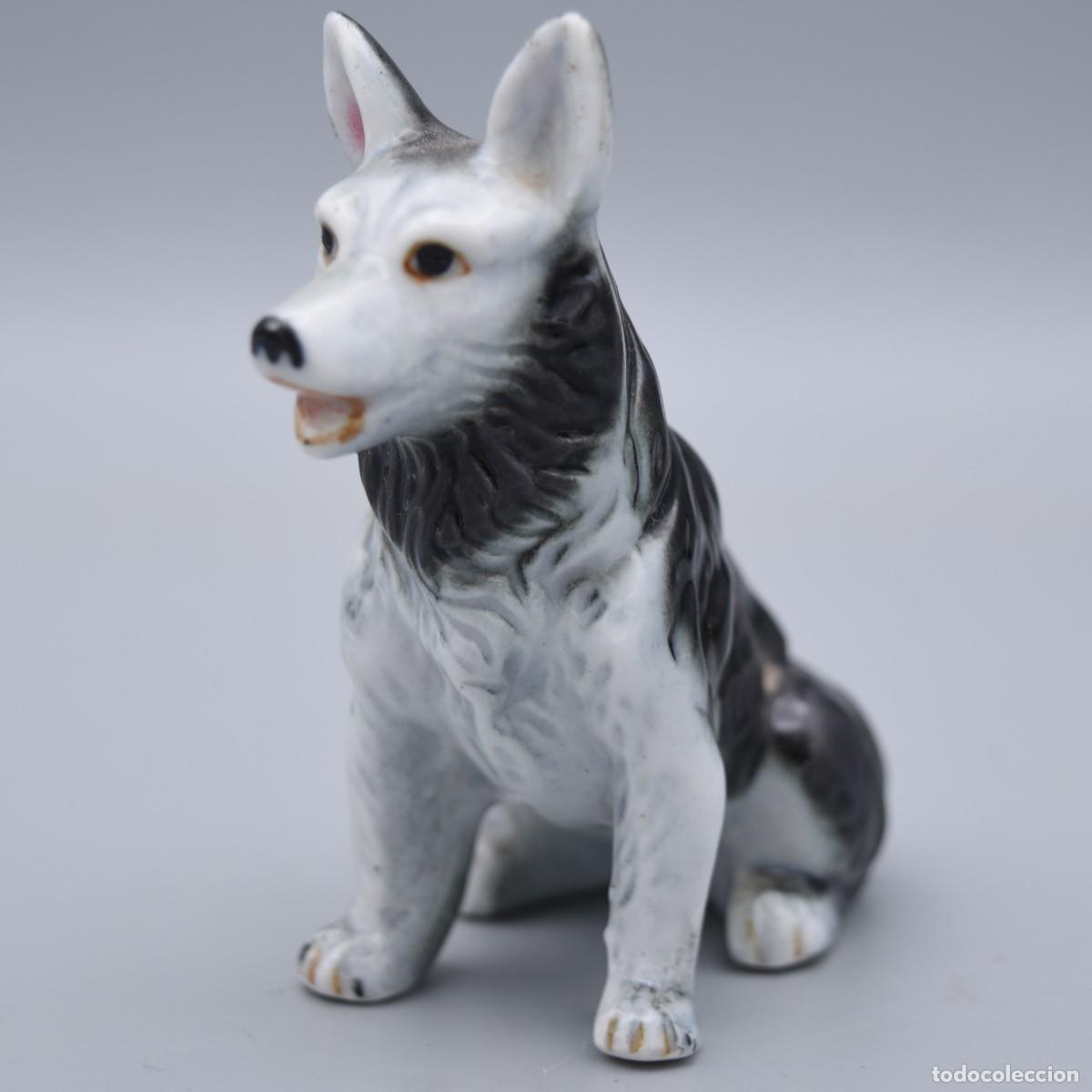 Antig&uuml;edades: Perro de porcelana - Figura - Foto 2