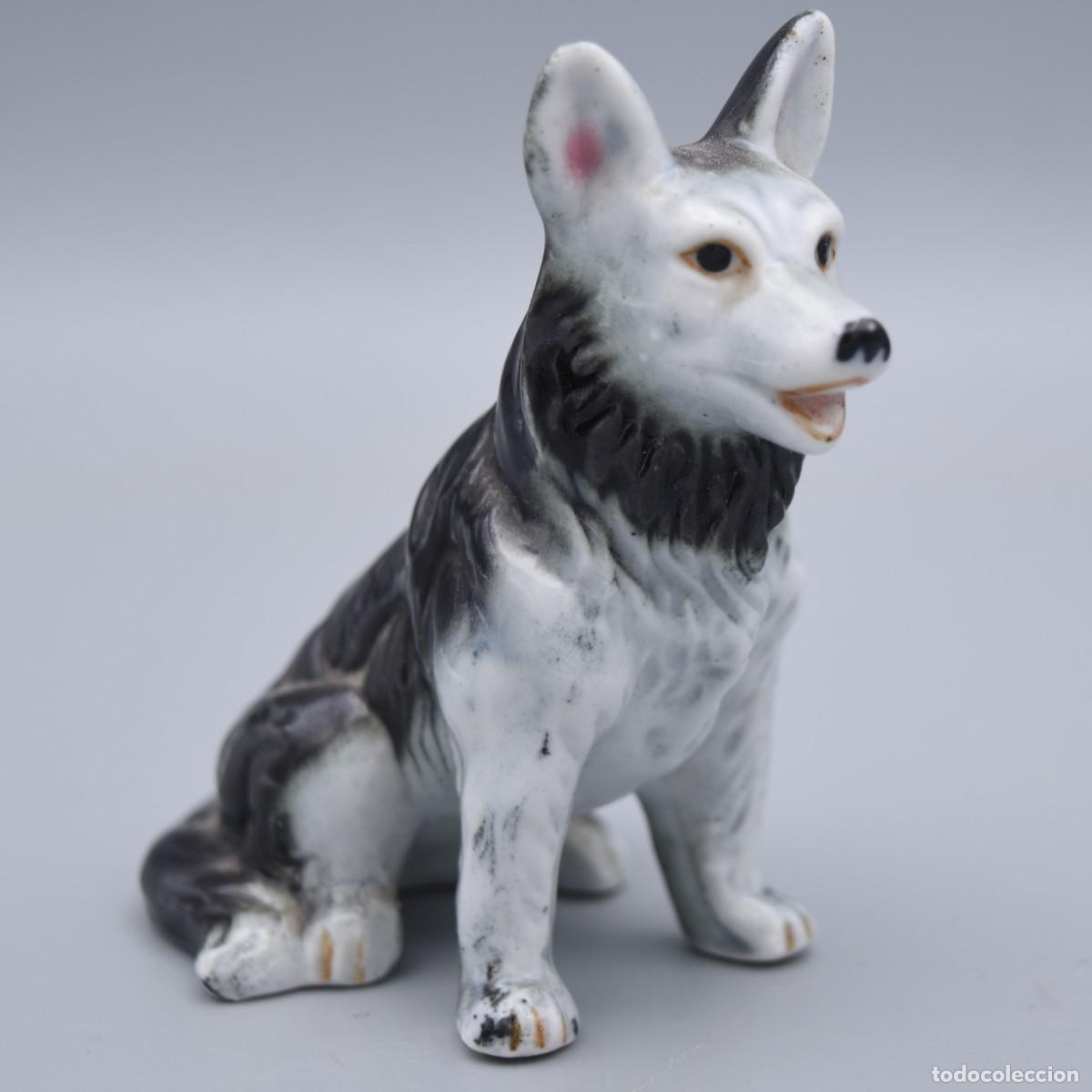 Antig&uuml;edades: Perro de porcelana - Figura - Foto 3