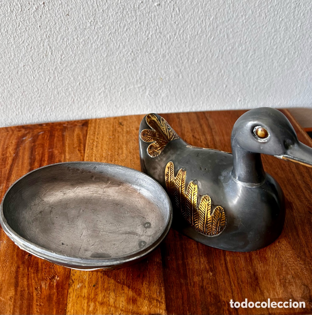 Antig&uuml;edades: Joyero en forma de pato - Foto 4