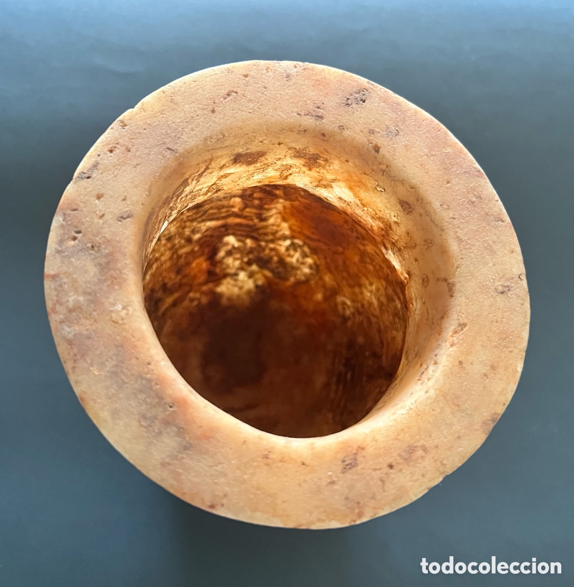 Antig&uuml;edades: Ritualgef&auml;&szlig; aus Alabaster - Foto 3