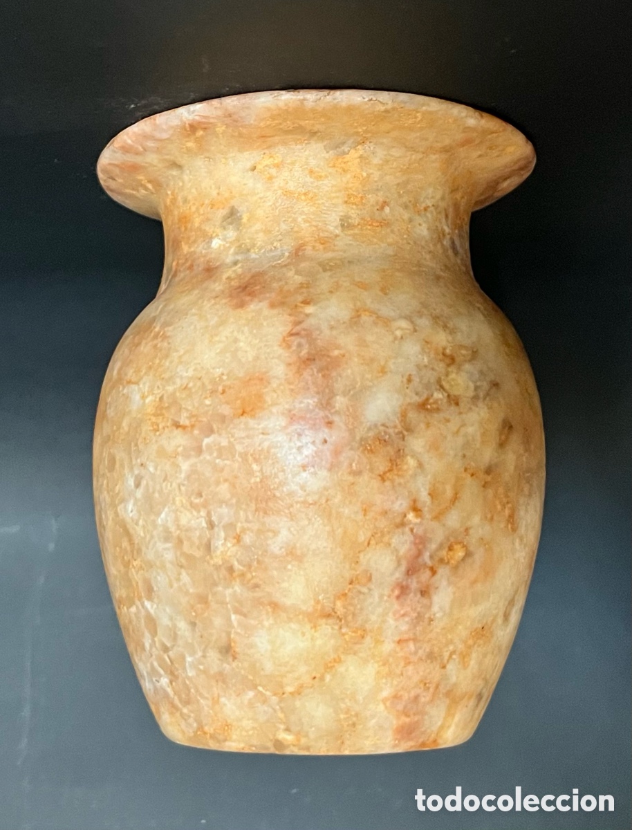 Antig&uuml;edades: Ritualgef&auml;&szlig; aus Alabaster - Foto 4