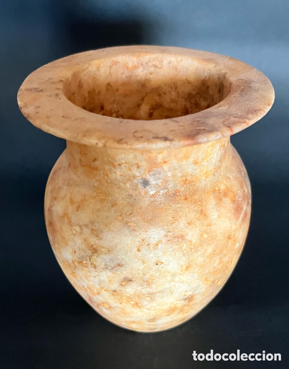 Antig&uuml;edades: Ritualgef&auml;&szlig; aus Alabaster - Foto 5