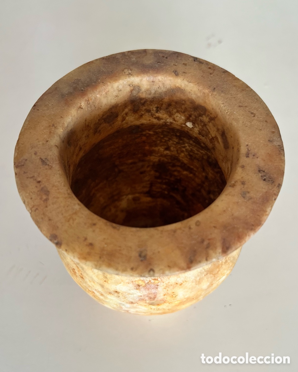 Antig&uuml;edades: Ritualgef&auml;&szlig; aus Alabaster - Foto 11