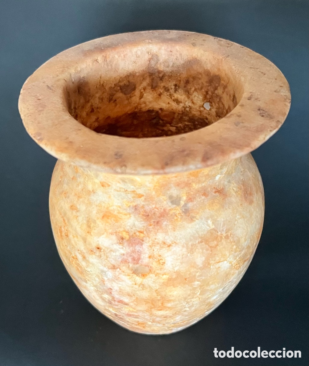 Antig&uuml;edades: Ritualgef&auml;&szlig; aus Alabaster - Foto 13