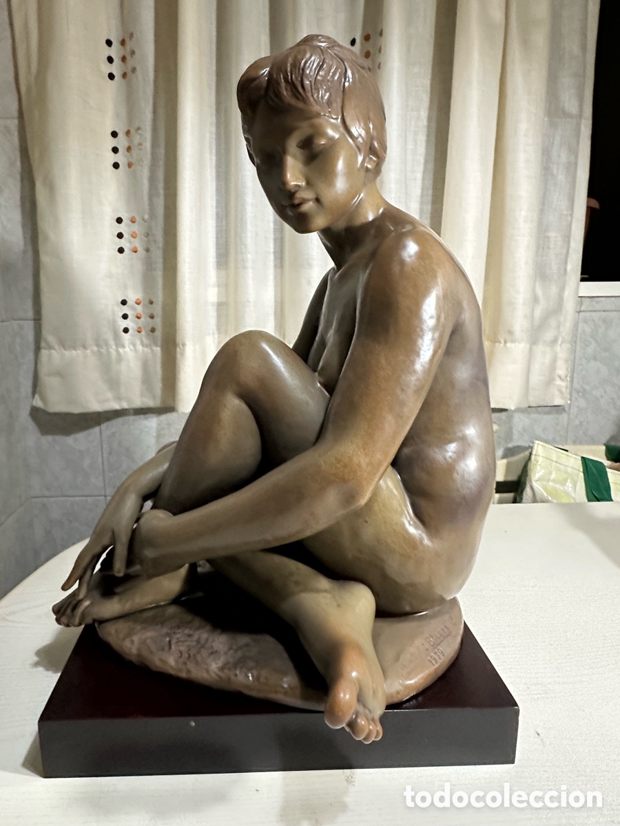 Antig&uuml;edades: REF: 01013541 &ldquo;TRANQUILIDAD (S.L. 75 Piezas)&rdquo; LLADR&Oacute; - Foto 5