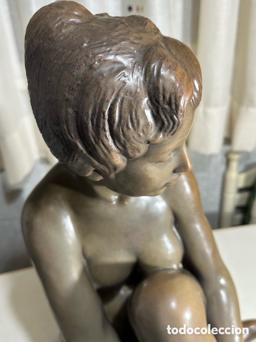 Antig&uuml;edades: REF: 01013541 &ldquo;TRANQUILIDAD (S.L. 75 Piezas)&rdquo; LLADR&Oacute; - Foto 11