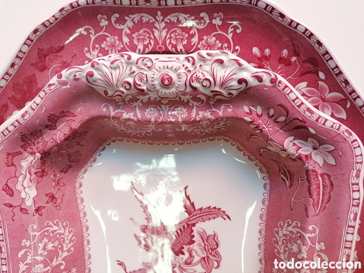 Antig&uuml;edades: JUEGO DE VAJILLA SPODE INGLAND - Foto 5