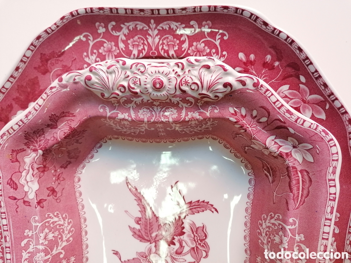Antig&uuml;edades: JUEGO DE VAJILLA SPODE INGLAND - Foto 6