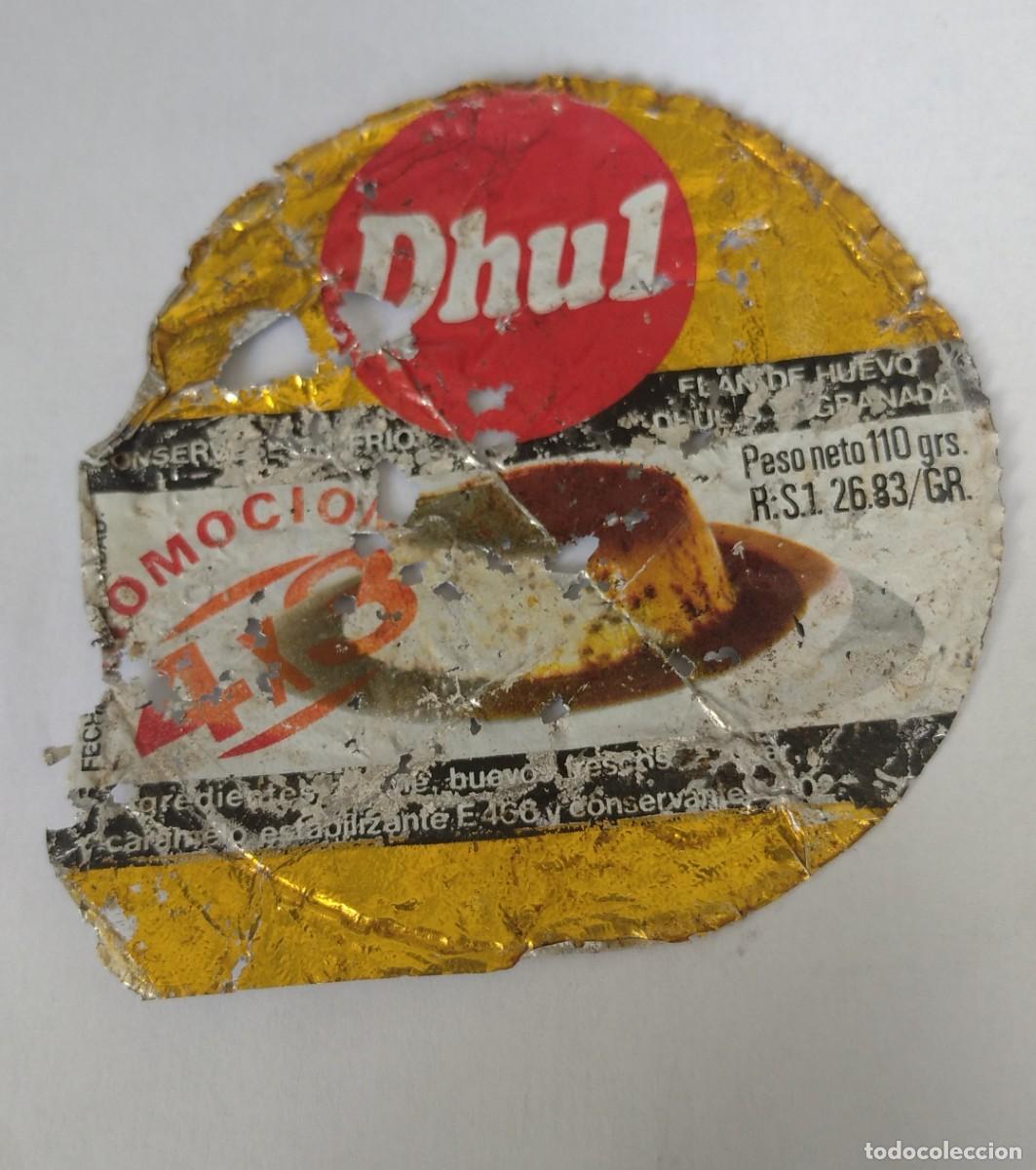 Antig&uuml;edades: Antigua tapa Flan Dhul.