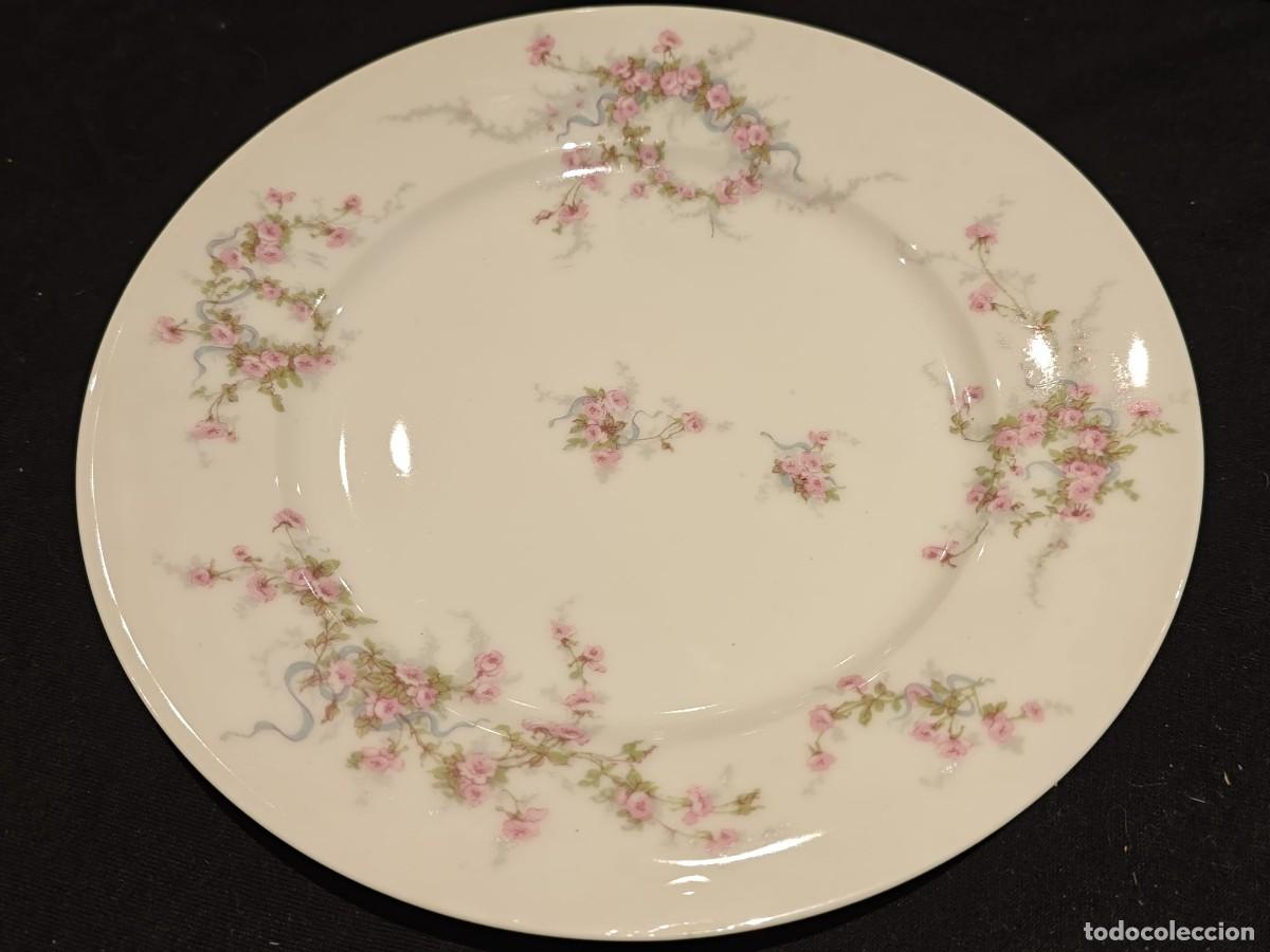 Antig&uuml;edades: 12 platos limoges Theodore Haviland postre / entrante - Foto 3