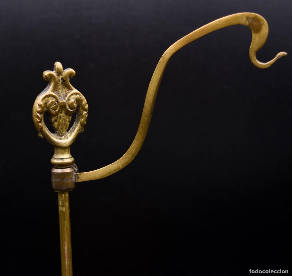 Antig&uuml;edades: L&aacute;mpara aladina realizada de bronce - Foto 8