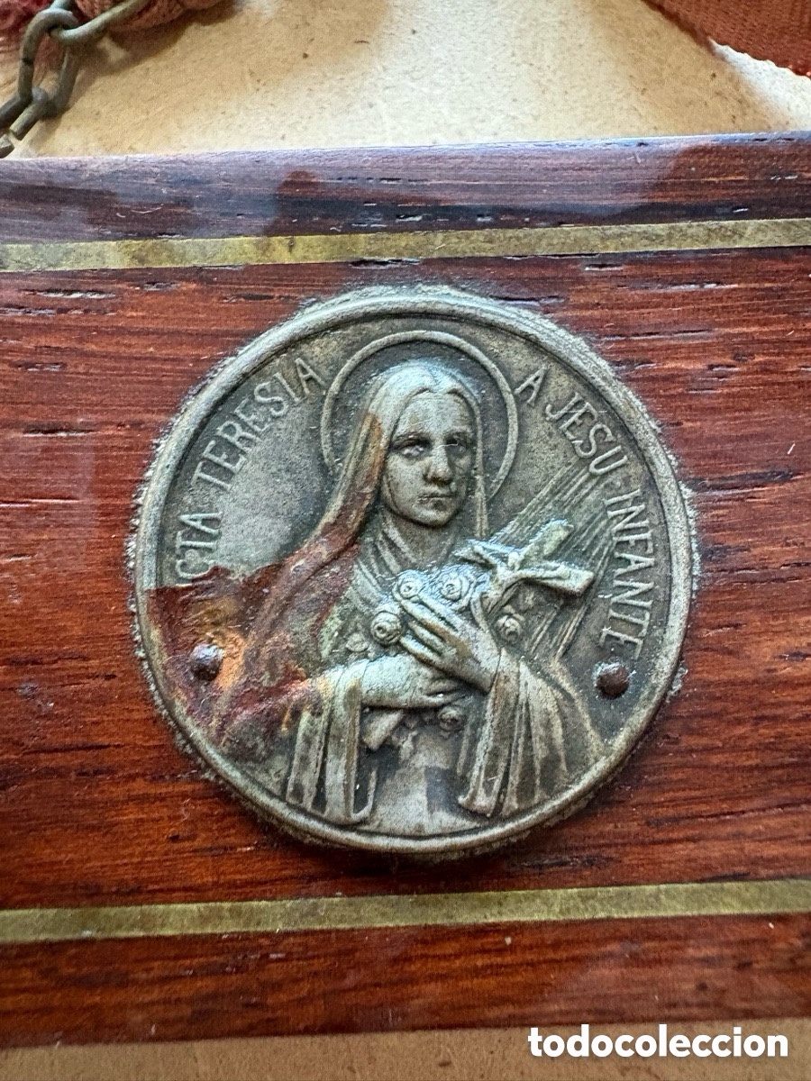 Antig&uuml;edades: Placa religiosa para colgar (A22) - Foto 3