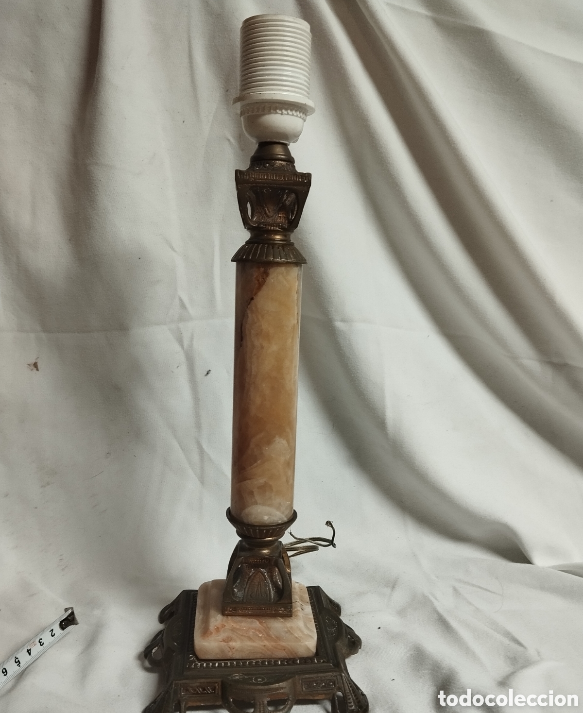 Antig&uuml;edades: ANTIGUA LAMPARA DE MESA - Foto 3