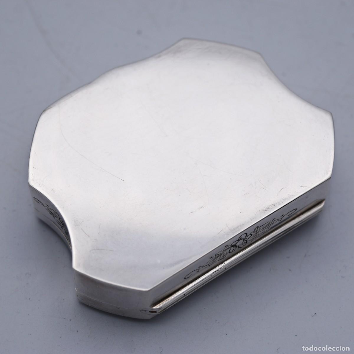 Antig&uuml;edades: Caja de rap&eacute; o alhajas - Plata - Foto 12