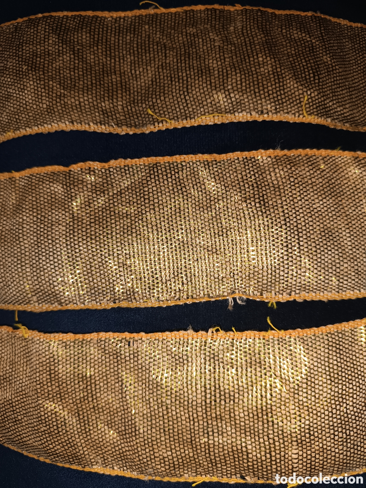 Antig&uuml;edades: TIS&Uacute; DE ORO 240 CM X 6 CM - Foto 2